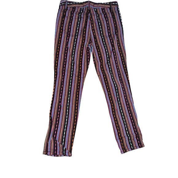 Philosophy Multicolor Striped Womens Pants Size 6 - Picture 3 of 6